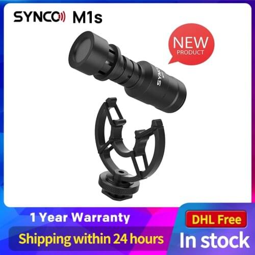 SYNCO M1s Mic-M1s Lavalier Omnidirectional Condenser Label Mic, 6M Cord iPhone Android Smartphone