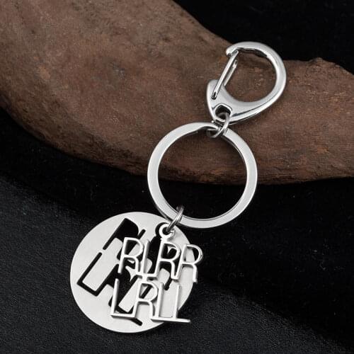 WAWFROK 2020 Stainless steel key chain Mens/womens keychain