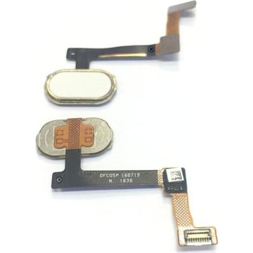 1 PCS Original Fingerprint Identification Touch ID Sensor Home Button Ribbon For OPPO R9S Returns Keypads Module