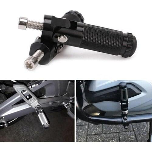 2pcs CNC Aluminum Universal Motorcycle Motor Bike Folding Footrests Footpegs Foot Rests Pegs Pedals Set Parts Dropshipping