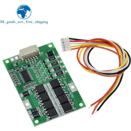 4S 20A 12.8V 14.4V 32650 32700 Lifepo4 Battery Balanced BMS for Electric Boat Uninterrupted Power Supply 12V Car Battery