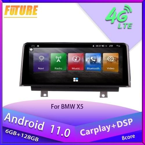 Android 11.0 For BMW X5 2014 2015 2016 2017 NBT Android Car Radio Stereo Multimedia Player GPS Navigation Touch Screen Head Unit