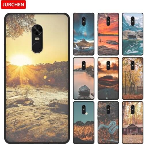 JURCHEN Phone Case For Xiaomi Redmi Note 4X For Xiaomi Redmi Note 4 Cover Silicon Soft Back Cover For Xiaomi Redmi Note4 4X Case