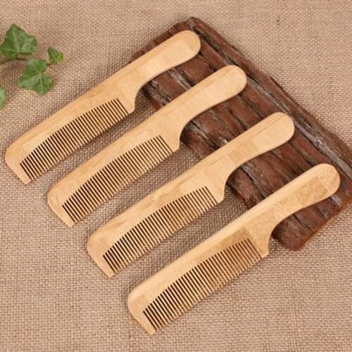 Wooden Modeling Tools Hair Vent Brush Vent Brush Hair Care Comb Bamboo Comb Comb Massager Hotel Anti-static Bamboo Massage Comb