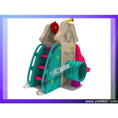 Kids indoor plastic slide home playground
