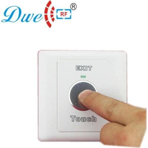 DWE CC RF Access Control Accessories 12V Plastic IR Touch Push Button Waterproof Switch DW-B08
