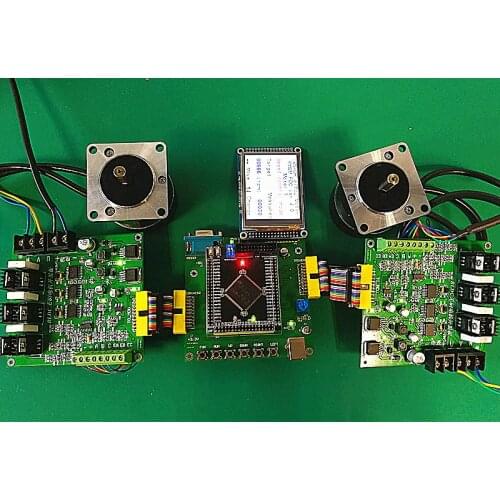 FOC positive spin wave square wave STM32 (4 Library) brushless DC dual motor development board learning board Suite