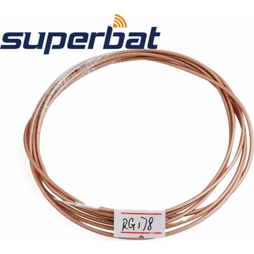 Superbat 5M RG178 Cable 500cm for RF Coaxial Connector Adapter