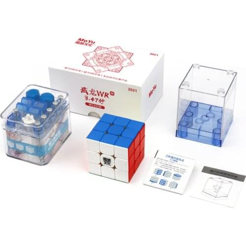 Moyu Weilong WRM 2021 Magnetic Cube 3x3x3 Speed Cubo Magico Educational Toys Professional Puzzle Cube Toy For Children Kids Gift