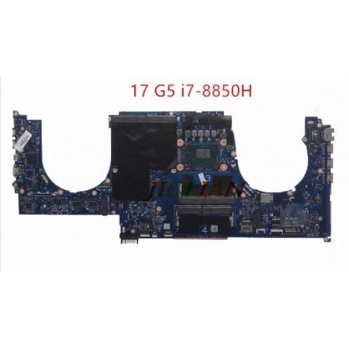 Scheda Madre L28462-601 For HP ZBOOK 17 G5 Laptop Motherboard DA0XW3MBAG0 REV: G i7-8850H 100% Working Good