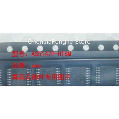 1pcs~10pcs/lot New original AS5147P-HTSM AS5147P-HTST AS5147P TSSOP14 Chips and magnets