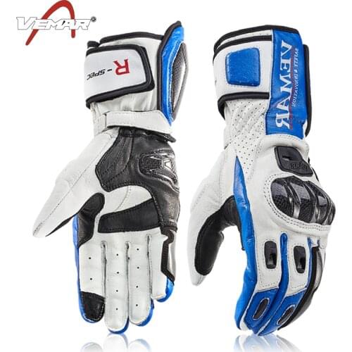 New model vemar Carbon fiber shell riding gloves/racing gloves/motocycle off-road gloves