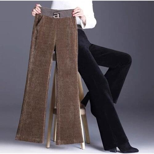 Ohmmayby Women's Corduroy Trousers