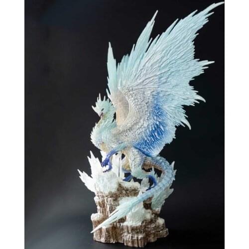 Original PS4 GAME Monster Hunter XX World Velkhana Teo Dicastor PVC Action Figure Collection Decoration Kids Toy Gift