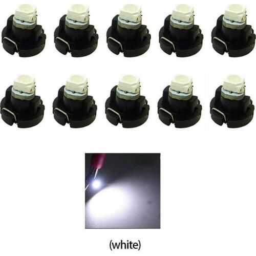 T3 1210 Dashboard Lights Universal 10PCS 170° Accessory LED Lamp Parts Replacement