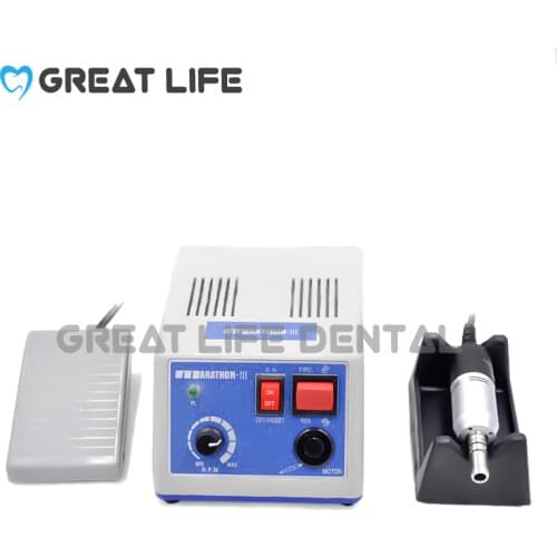 35000rpm Laboratory Equipment Carving Polishing Unit Dental Polishing Machine Electric Micromotor Dental Marathon