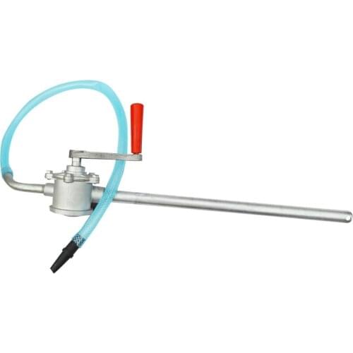Hand Crank Aluminum Alloy Oil Pump Car Truck Fuel Oil Gasoline Diesel Transfer Hand Pump Suction Water Chemical Liquid Pump