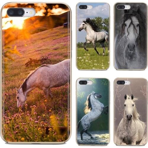 For Samsung Galaxy A10 A30 A40 A50 A60 A70 a12 a31 a41 a51 a71 a20e a21s M30 Pattern Silicone Phone Case Running Dappled Horse