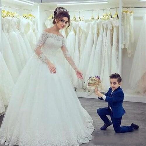 Wedding Dress 2021 Cap Sleeves Appliques Chapel Train White Color Wedding Dresses00020