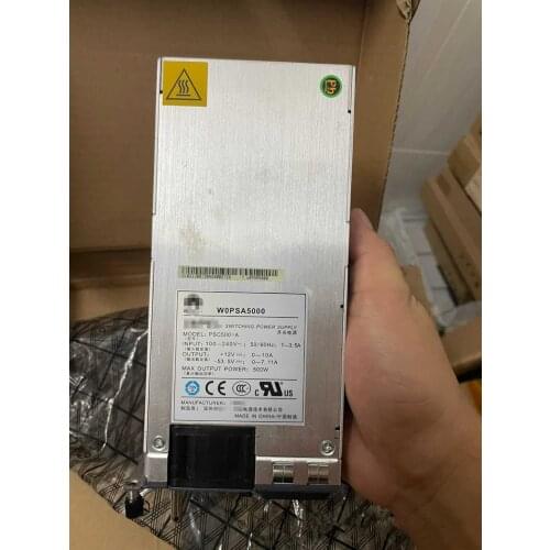 W0PSA5000 PSC500-A PAC-500WA-BE 500W AC PoE Power Supply Module for Huawei S5700 Series Switches