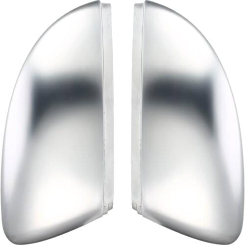 1 Pair of Matte Chrome Rearview Mirror Cover Cap Car Mirror Cover For VW MK6 Passat B7 Car Styling