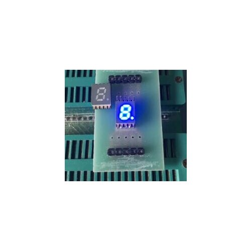 10PCS New and original SMD 1 Bit 0.2 inch Digital Tube LED Display blue Light 7 Segment Common Cahtode/ Anode