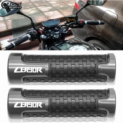 2 PCS 7/8 22MM Universal Motorcycles Handlebars Parts Non Slip Handle Bar Grips For Honda CB190R CB 190R CB 190 R 2015-2018