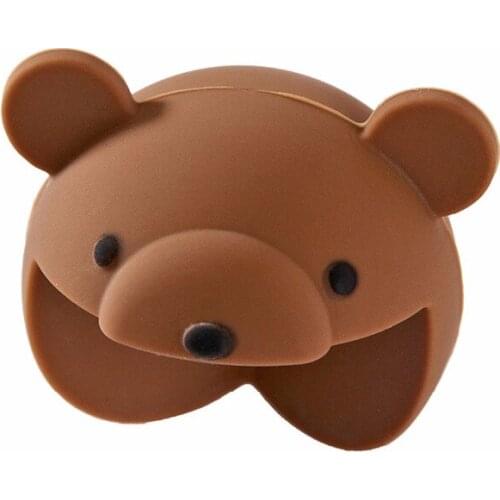 2 Piece Cartoon Animal Model Silicone Baby Safety Lovely Soft Collision Angle Table Corner Guards Sleeve Thickened
