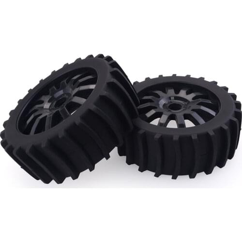 2pcs ZD Racing 1/8 Off-road Vehicle Wheels Desert Tires Paddle Tires