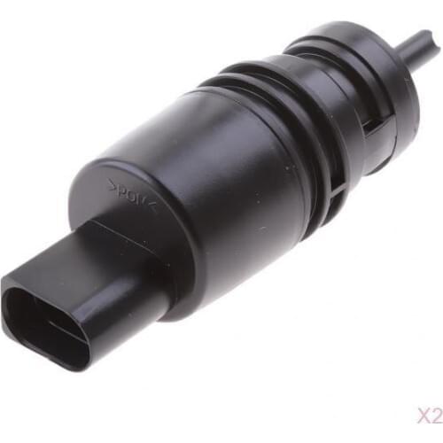 2x Car Windshield Washer Pump Body Parts for BMW 760Li 530i 328is 325i 318i, Replace# 67128377612