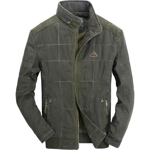 4XL Jacket Male Air Force Jacket Mens 2017 Spring Jacket Casual Male Top Quality Military Jacket Coat Men