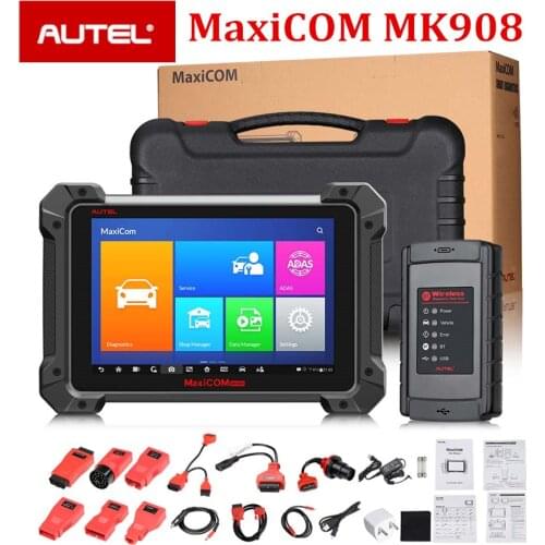 Autel MaxiCOM MK908 Automotive All System Diagnostic Tool Support ECU Programming with J2534 (Updated Version of Maxisys MS908)