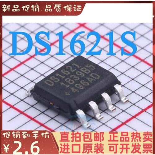 Free shipping DS1621S DS1621S TR DS1621 SOP8 10PCS