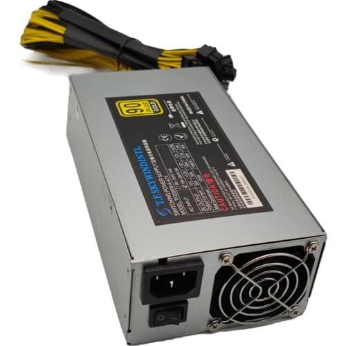 1800W eth Ethereum mining power supply блок питания майнинг 1800W ATX PSU 10*6PIN Antminer PSU Ethereum Coin Miner S9 S7 T9 E9