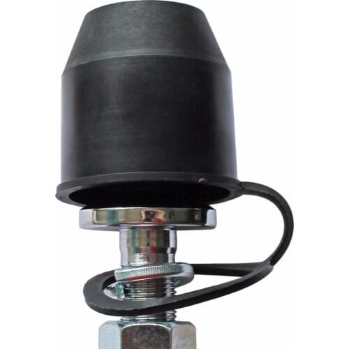 Black Tow Bar Ball Cover Cap Car Towing Hitch Towball Trailer Protection Cap Car Styling