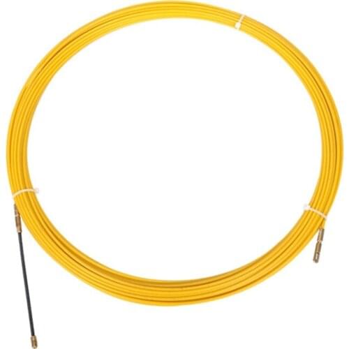 4Mm Dia. Fiberglass Electric Cable Puller Fish Tape Reel Conduit Ducting Rodder Pulling Puller Durable Guide Device