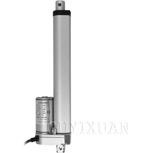 GUYX Electric straight rod DC micro motor power saving silent push rod driver Home remote control lifter