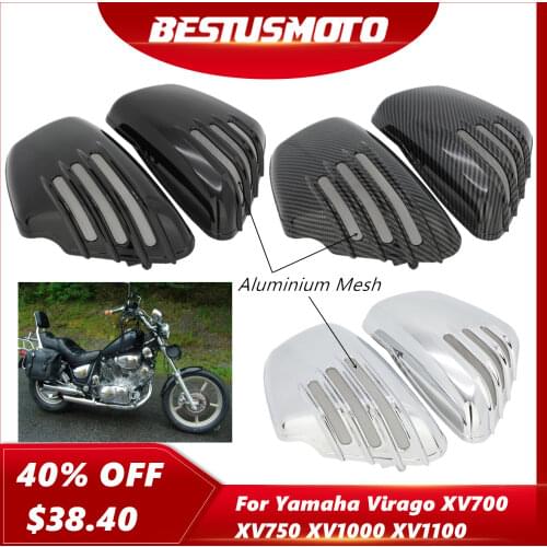 Motorcycle Left Right Side Fairing Battery Cover For Yamaha Virago XV 700 750 1000 1100 XV700 XV750 XV1000 XV1100 1984-2021