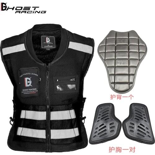 Motorcycle jacket high visibility vest motorcycle off-road automobile race clothing motocross vest