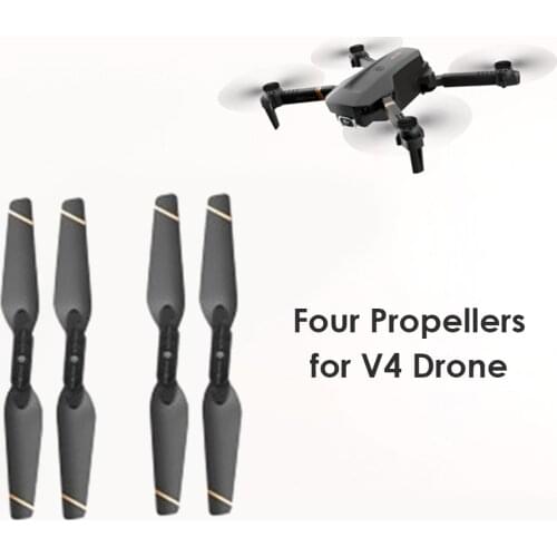 2Pairs Quick Release CW+CCW Blades Sets Propeller Props for V4 UAV RC Drone Quadcopter Accessories RC Parts