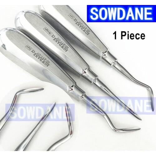 1 piece Dental Extraction Minimally Invasive German Stainless Steel Dental Elevator Oral Tooth Loosening Root Extraction Kit