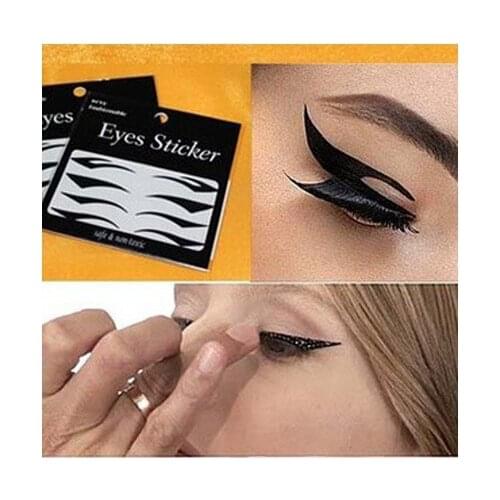 New Hot 4 Pair Temporary Eyeliner Tattoo Sticker,Eyeshadow,Eye Stickers,Mask