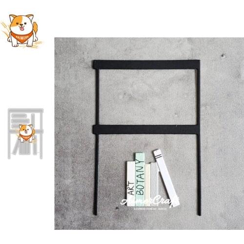 Shelf Book Metal Cutting Dies Mold Knife Scrapbooking Stencil DIY Embossing Craft Die Cuts Card Making New Dies For 2020