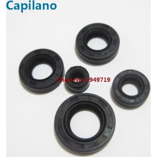 Motorcycle WY125 full / complete engine oil seal rubber gear shaft seal for Honda 125cc WY Wuyang 125 engine seal parts