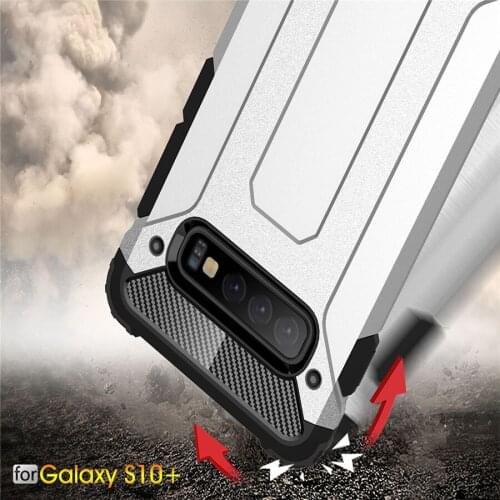 Strong Hybrid Tough Shockproof Armor Phone Case For SAMSUNG S10 Plus S10 Lite J2 Core J2 Pro A5 A750 A8+ A9 2018 J4 J6 Plus 2018