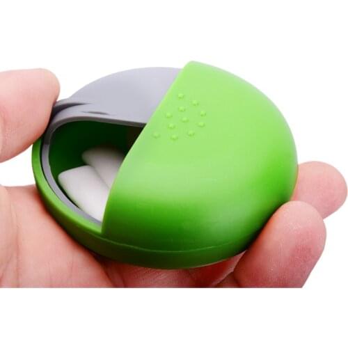 Rotatable Rotating Headphone Storage Case Round Pill Case Pill Organizer Mini Plastic Medicine Box Drugs Pill Container Jewelry