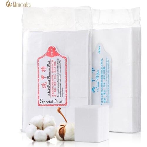 1 Pack Cotton Pads Nail Polish Remover Soft Nail Unloading Towel One Time Nail Art Cleaning Wipes For Makeup Manicure Tools