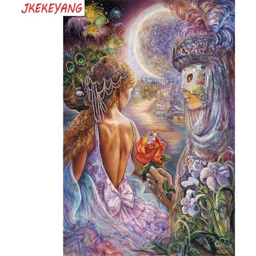 5D DIY square/round Diamond painting beauty Cross Stitch Diamond Embroidery Pattern Rhinestone J2051