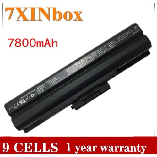 7XINbox 9-cell 7800mAh VGP-BPS13B/Q Battery For Sony VGP-BPL13 VGP-BPS13 VGP-BPS13A/B VGP-BPS13B/B VGP-BPS13B VGP-BPS13A BPS21A