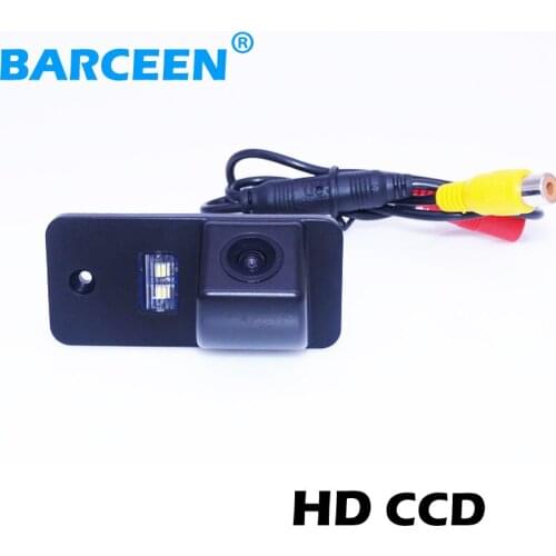 Promotion Colorful night vision car rear reversing camera bring ccd image and car parking line for Audi A3 A4 A6 A8 Q5 Q7 A6L